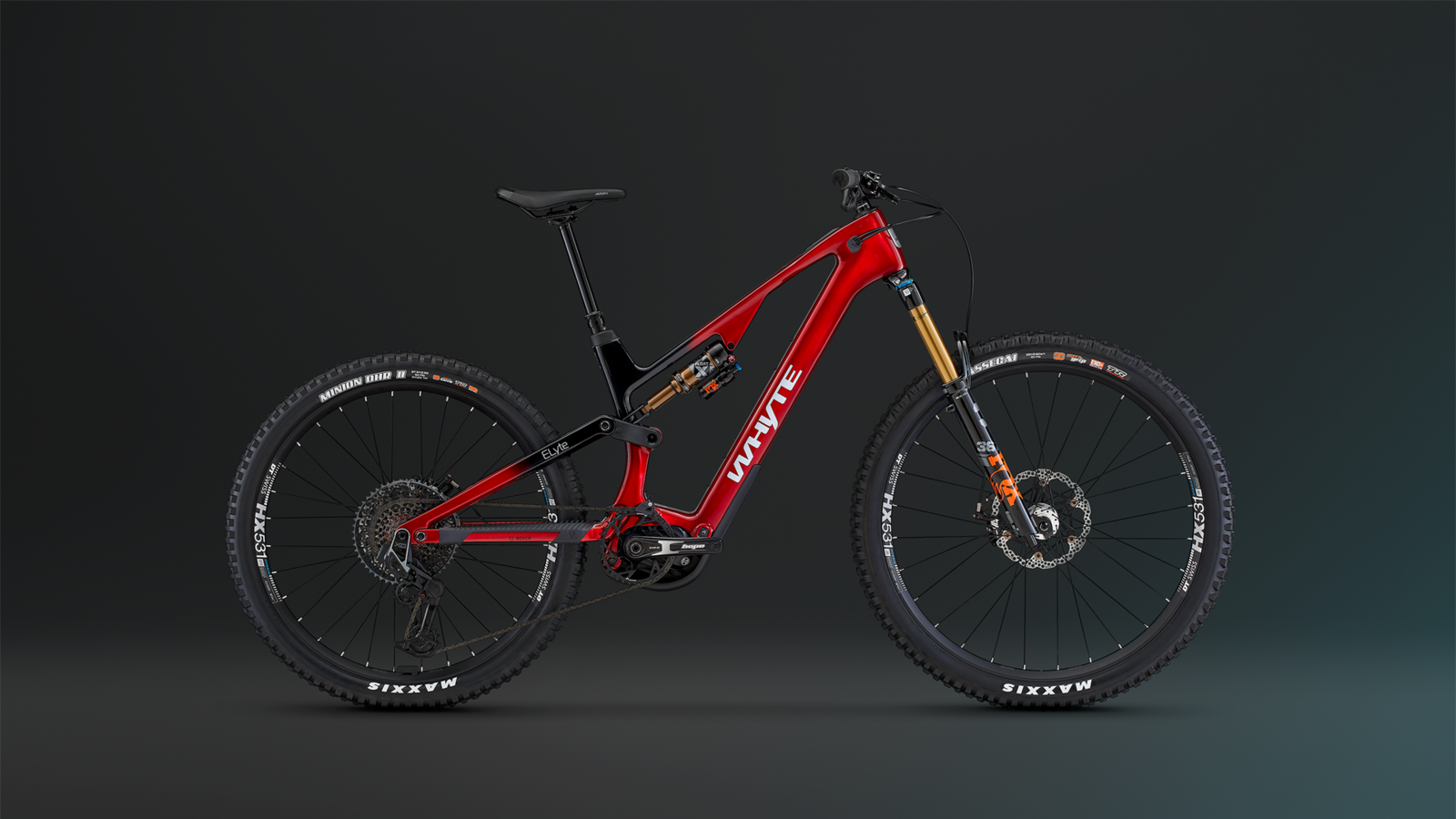 ELyte Evo Stag Works - Red and Black - 1